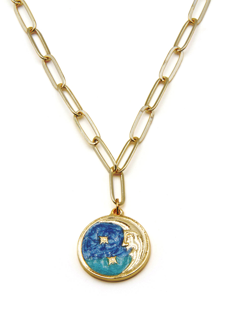 Beach Jewellery - La Luna The Moon Pendant