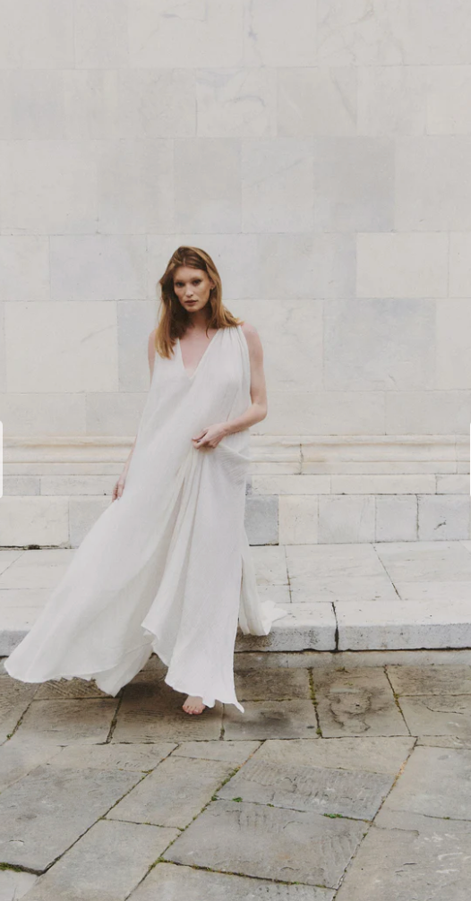 A Perfect Nomad - Sweet Surrender - Maxi dress (Milk)