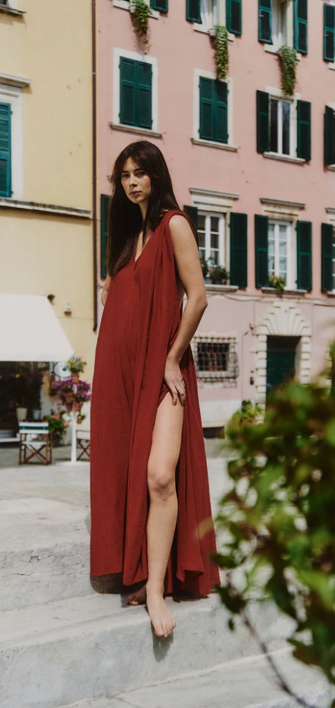 A Perfect Nomad - Sweet Surrender - Maxi dress (Red)