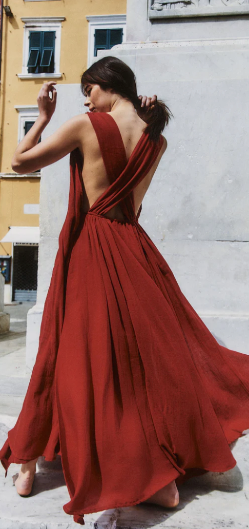 A Perfect Nomad - Sweet Surrender - Maxi dress (Red)