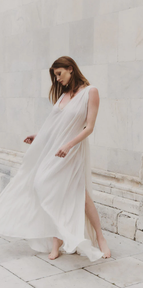 A Perfect Nomad - Sweet Surrender - Maxi dress (Milk)