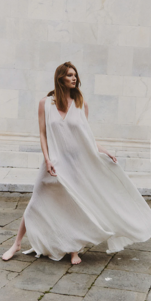 A Perfect Nomad - Sweet Surrender - Maxi dress (Milk)