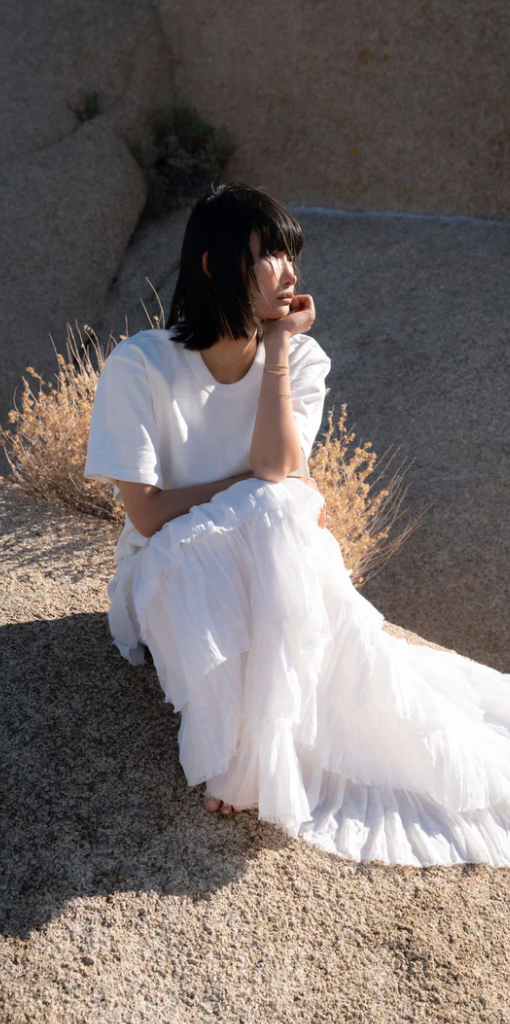 A Perfect Nomad - Untamed Soul Skirt - White