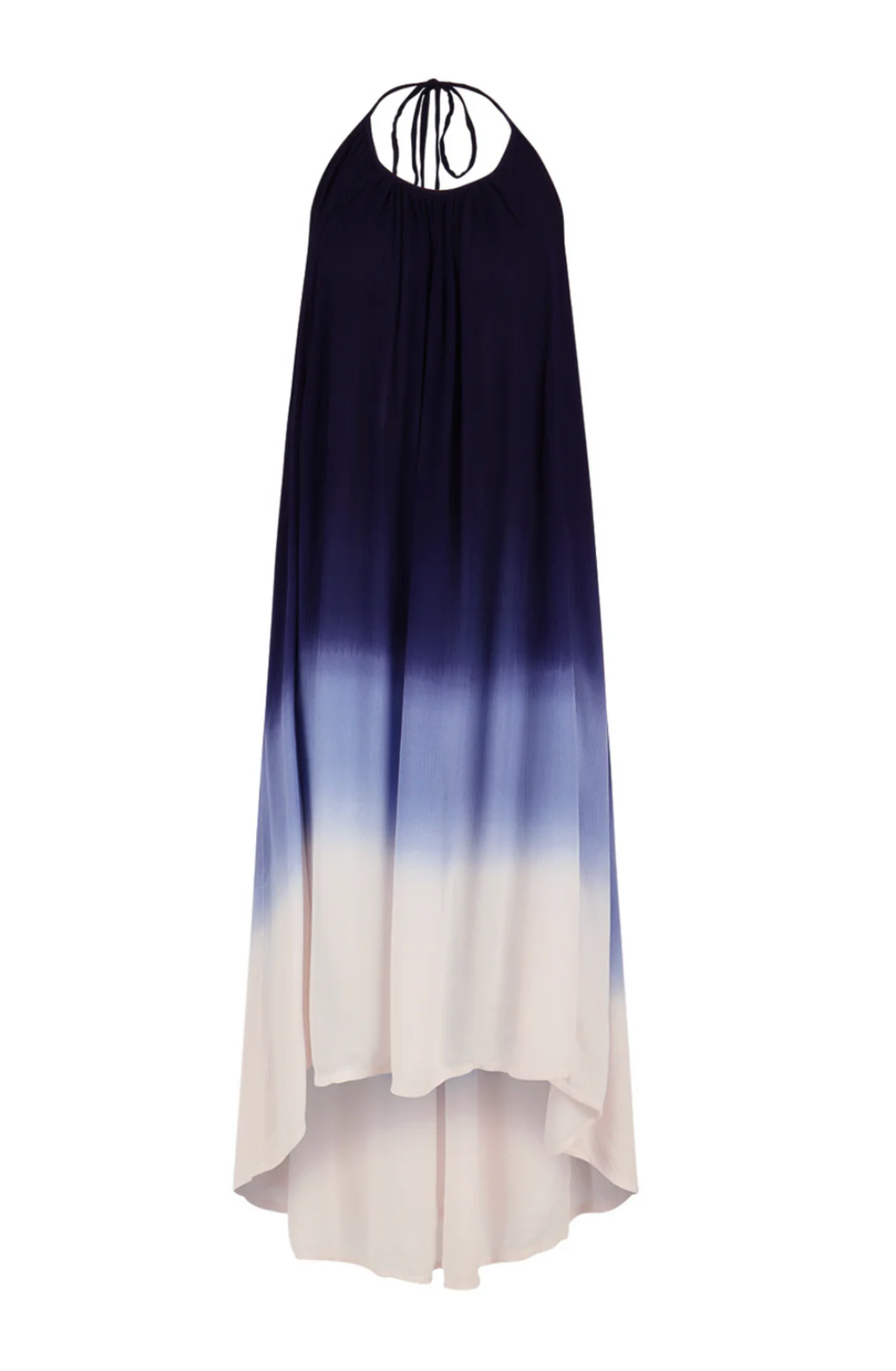 Rocking Gypsy - Catalina Low Back Maxi Halter Dress Ocean