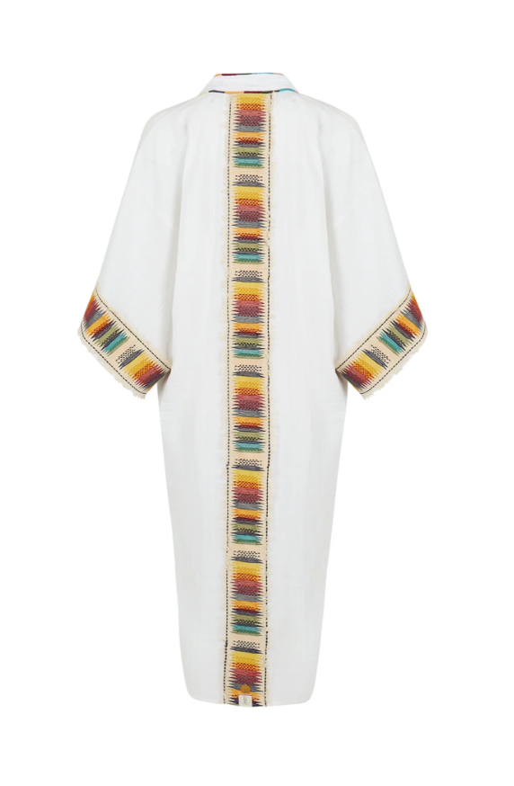 Rocking Gypsy - El Matador Maxi Kimono White