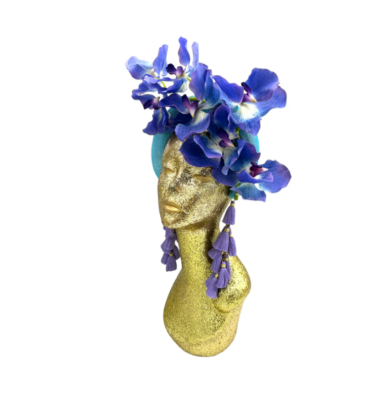 Orchid Bloom Azure Lilac Bluebell Chacha Band Regular price - Julia Clancy
