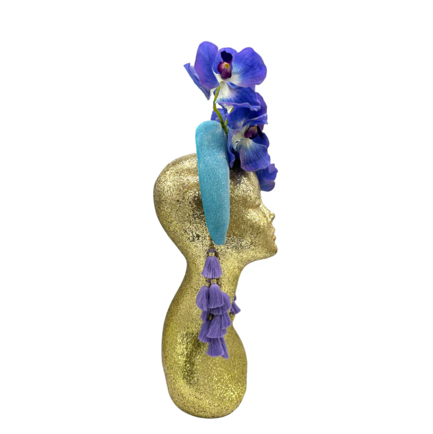 Orchid Bloom Azure Lilac Bluebell Chacha Band Regular price - Julia Clancy