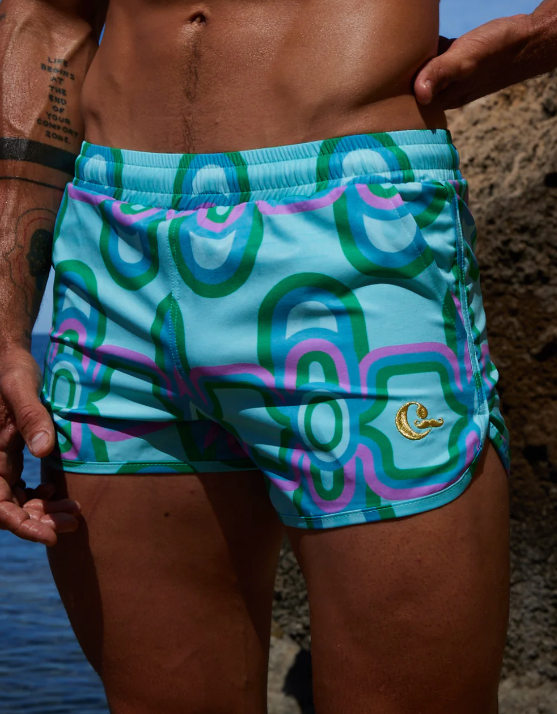 Julia Clancey - Venice 73 Sport Short Olympia Aqua
