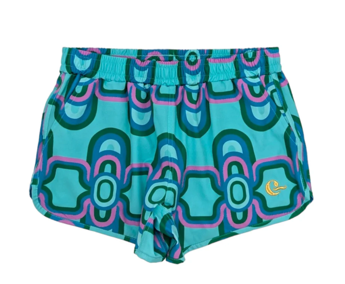 Julia Clancey - Venice 73 Sport Short Olympia Aqua