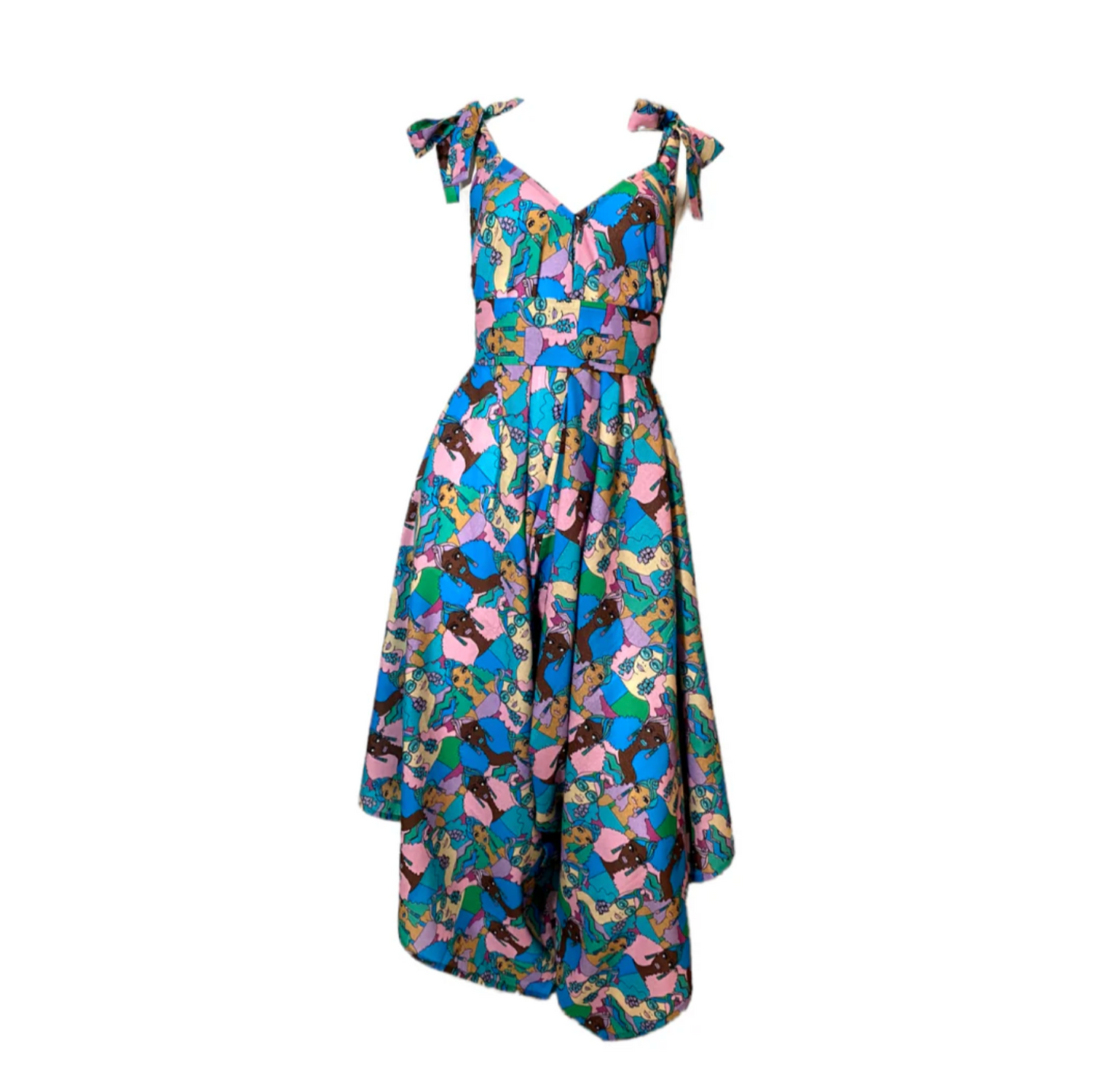 Julia Clancey - Kizzy Turbanista Azure Romper
