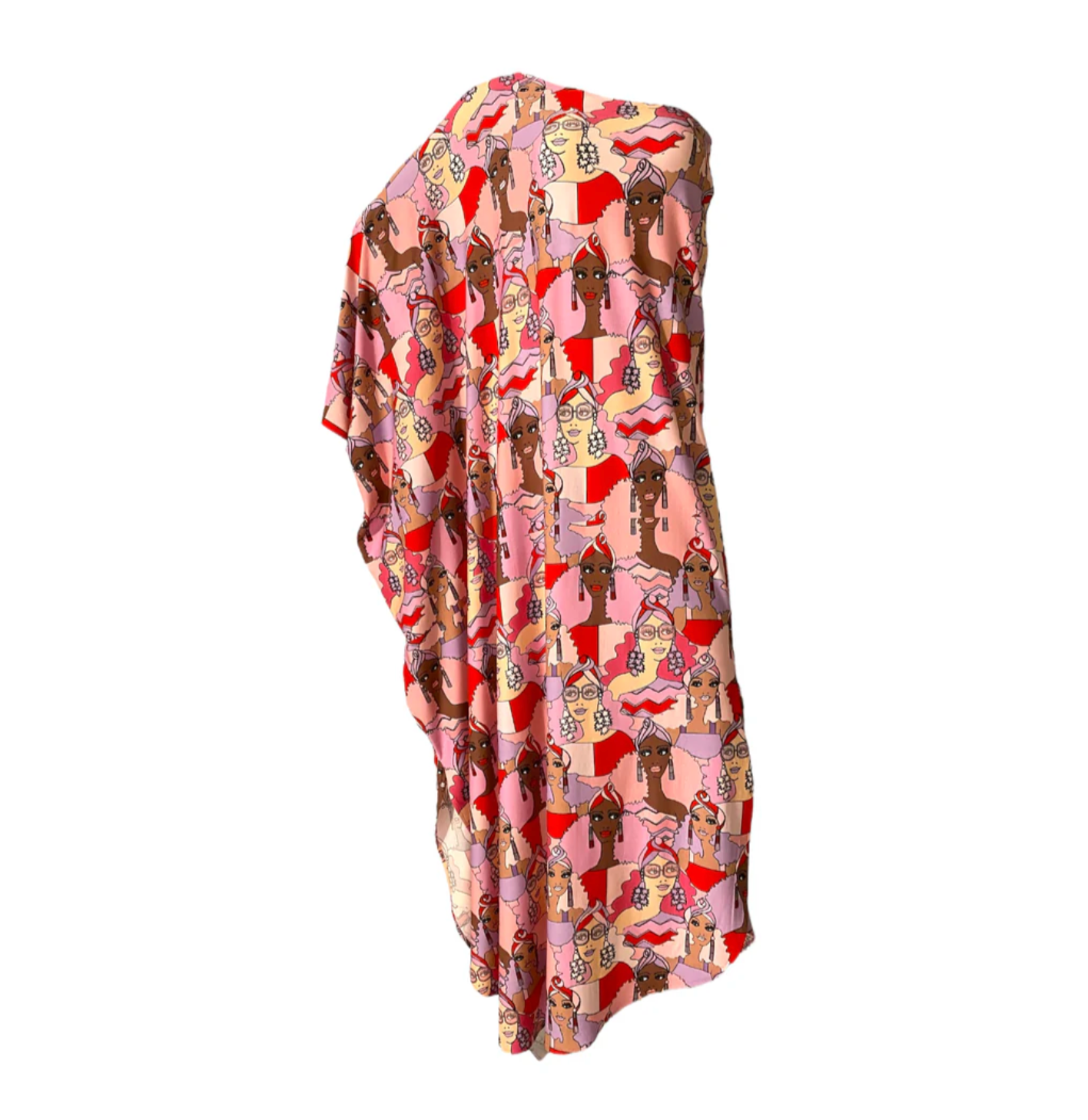 Julia Clancey - Lady Turbanista Lush Pinky Kaftan Set