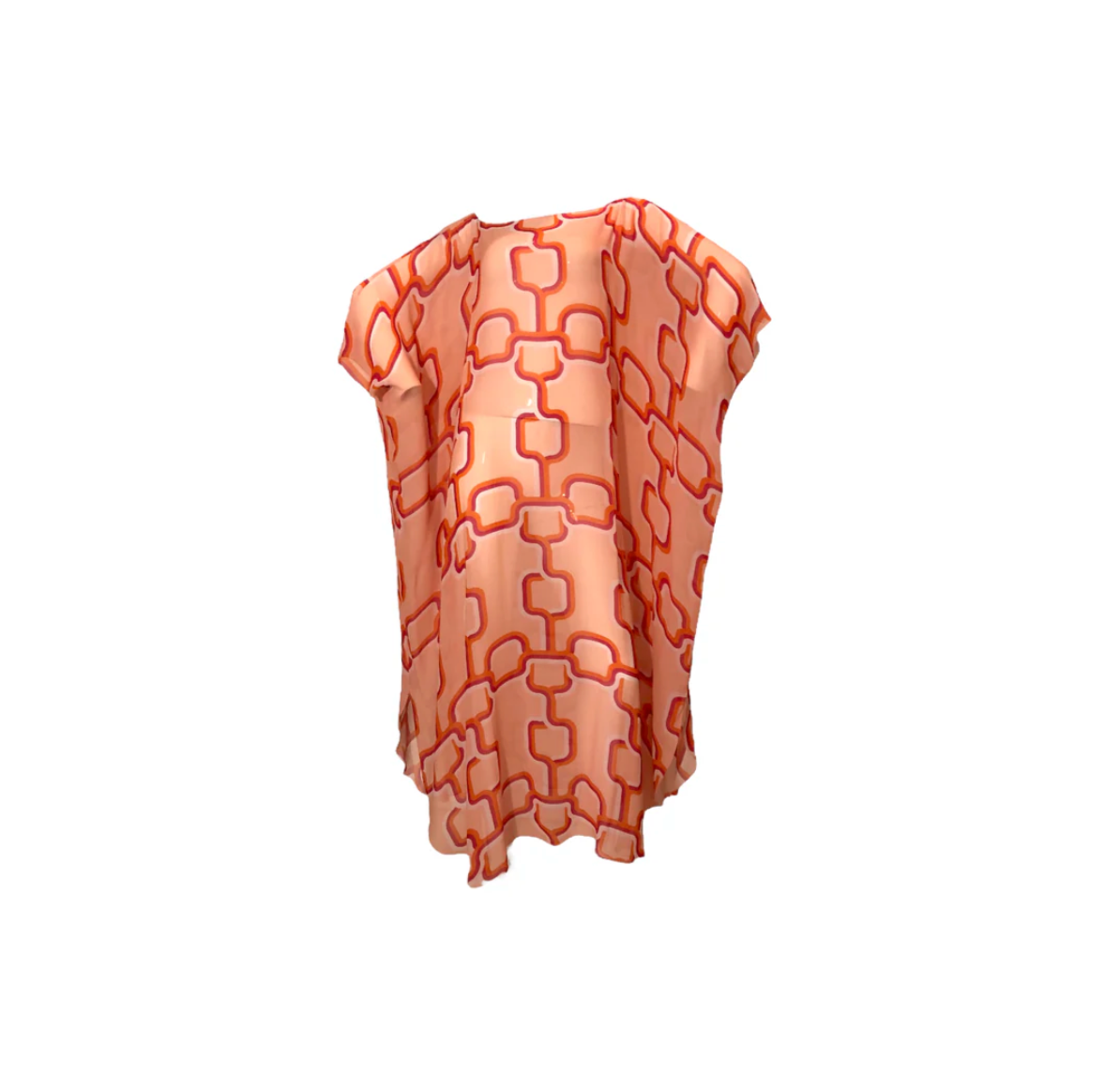 Julia Clancey - Madam Link Peach Georgette Kaftan