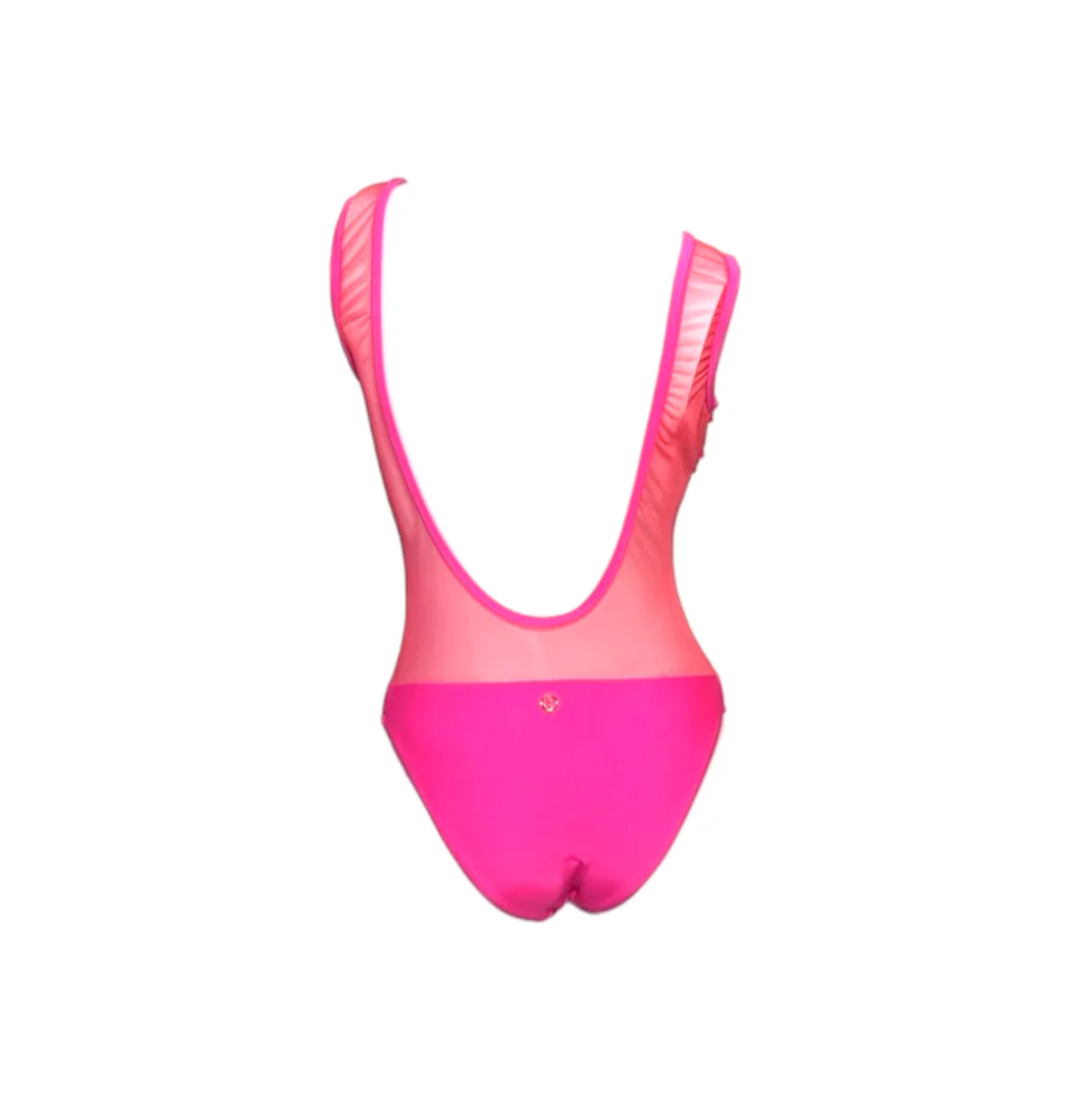 Julia Clancey - Marilyn Mesh Hot Pink Swim Body