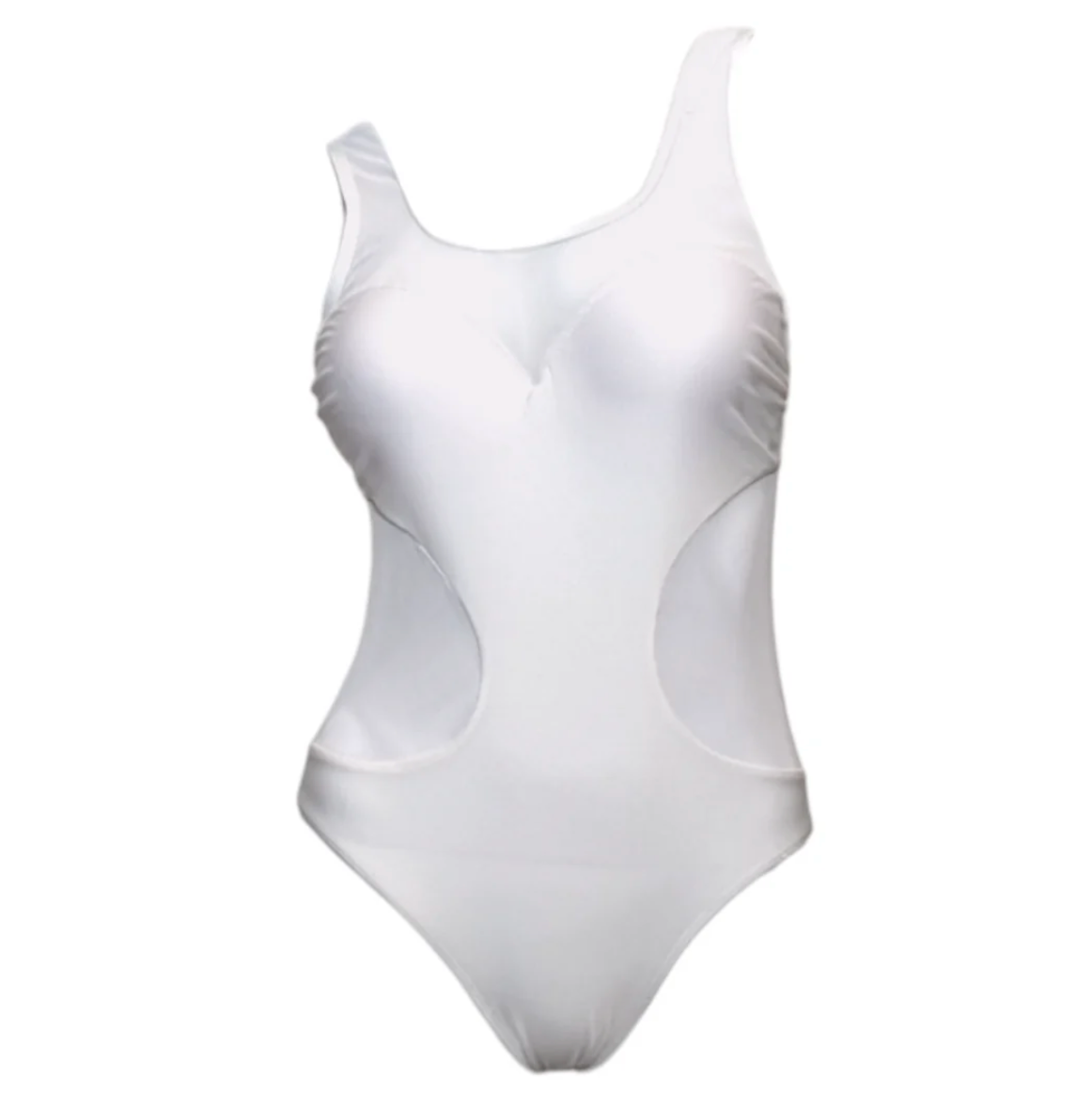 Julia Clancey - Marilyn Mesh White Swim Body