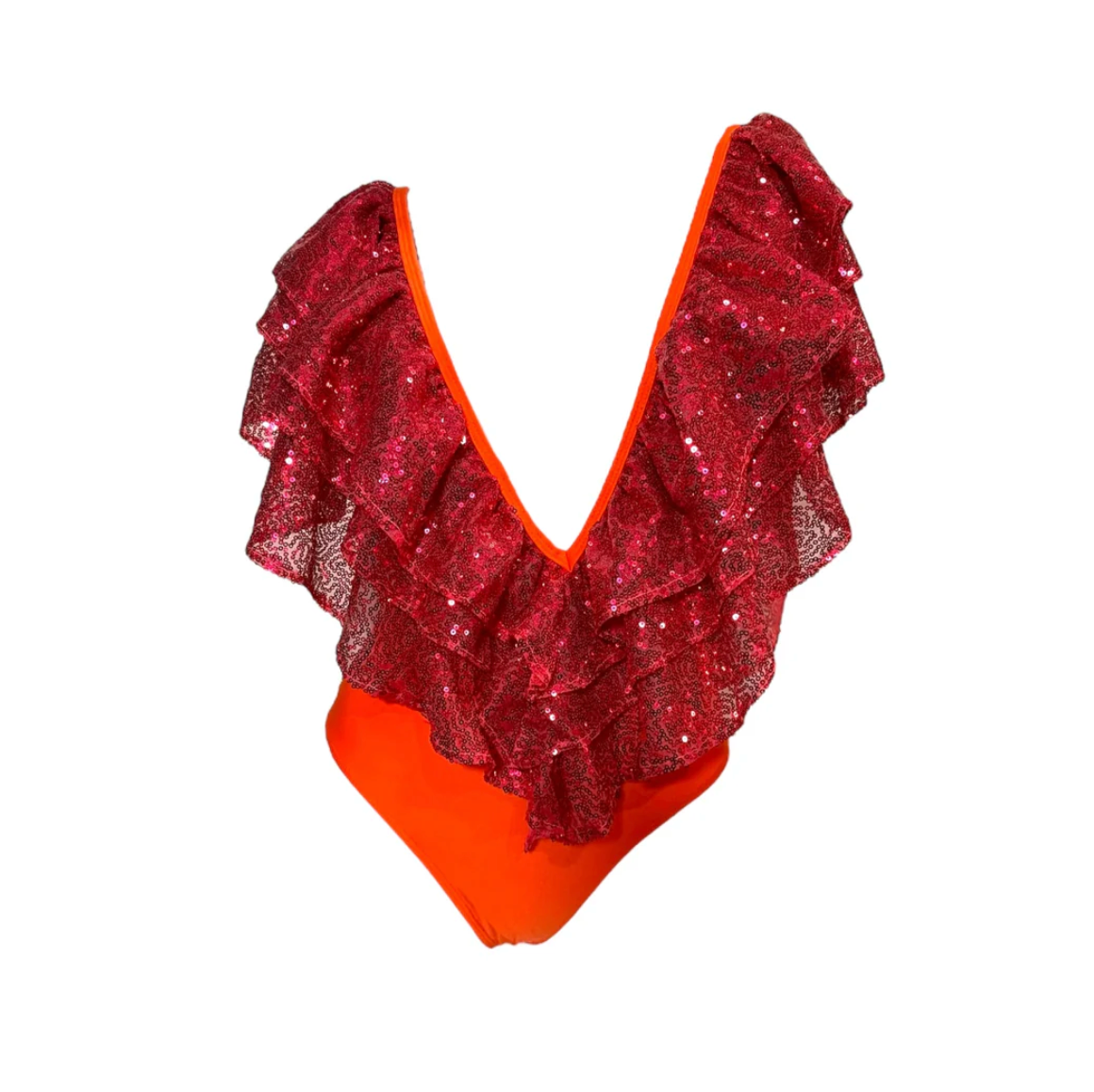 Julia Clancey - Victory Tigre Sequin Swim Body