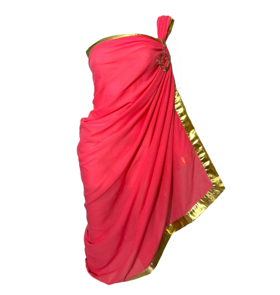 Julia Clancey - Cotton Voile Hot Pink Pendant Sarong