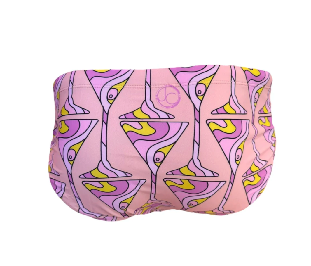 Julia Clancey - Pink Martini Men's Smugglers