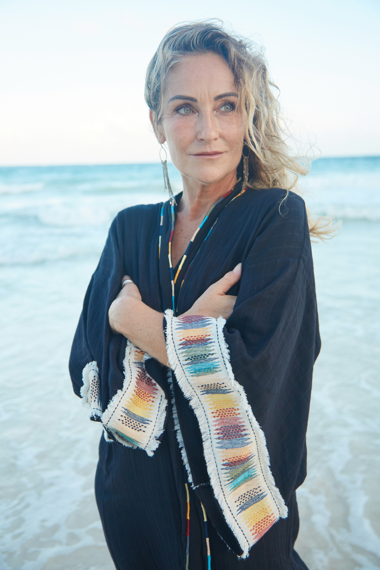 Rocking Gypsy - El Matador Maxi Kimono black