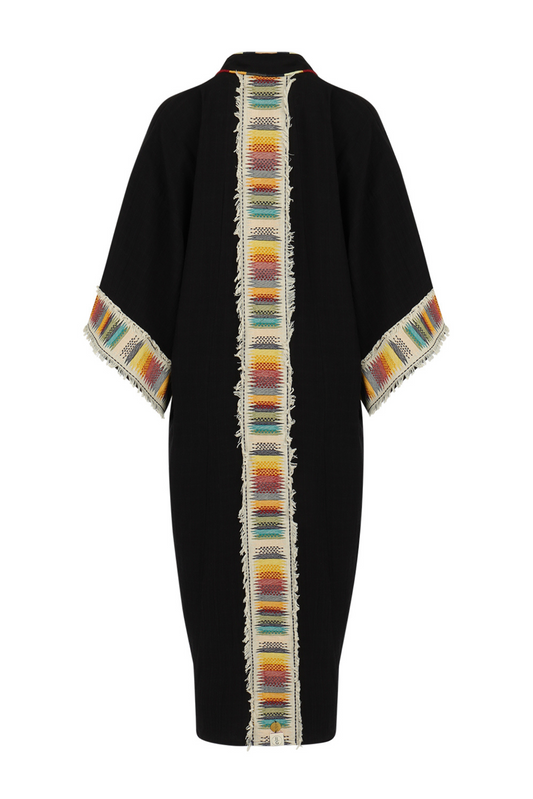Rocking Gypsy - El Matador Maxi Kimono black