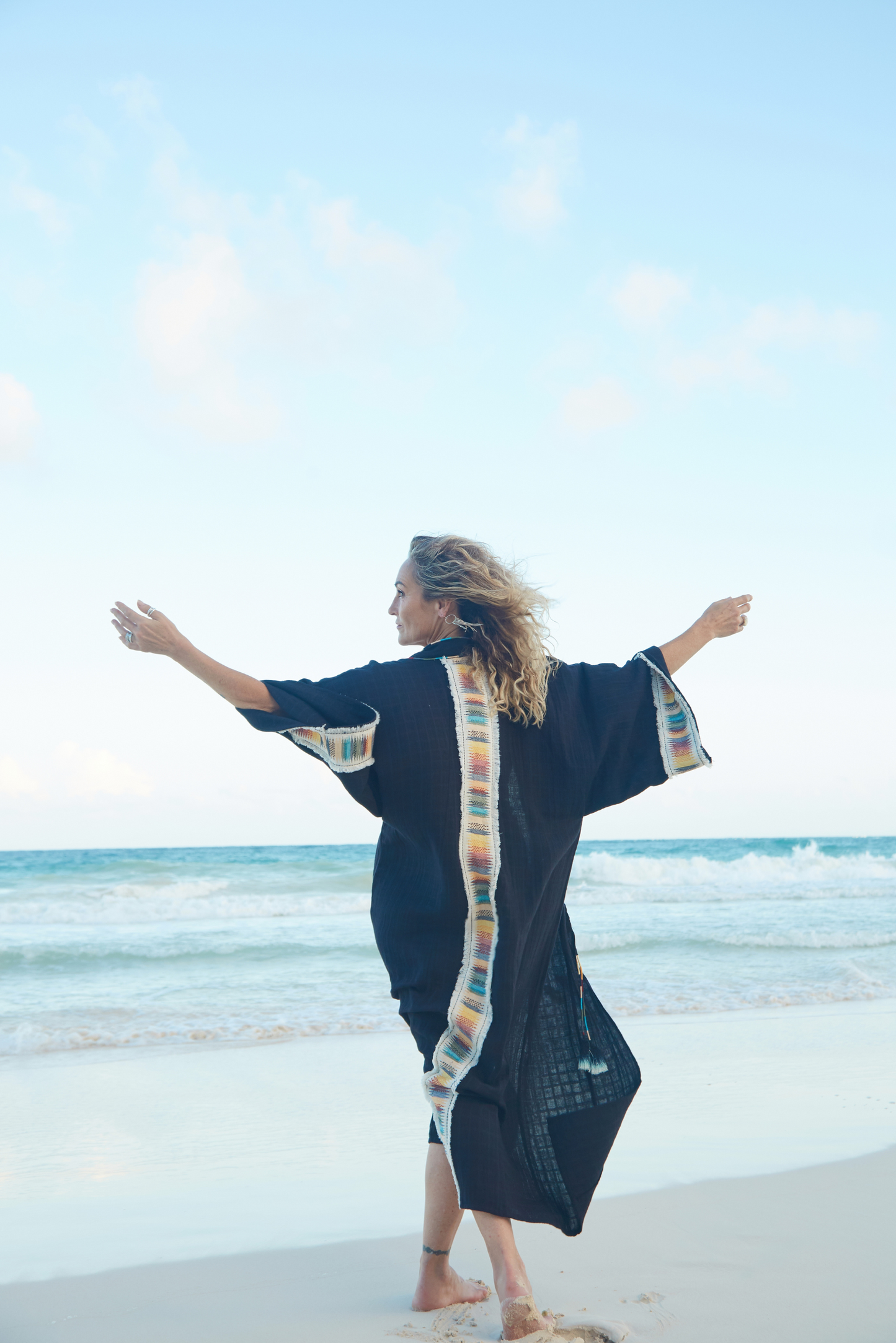 Rocking Gypsy - El Matador Maxi Kimono Olive