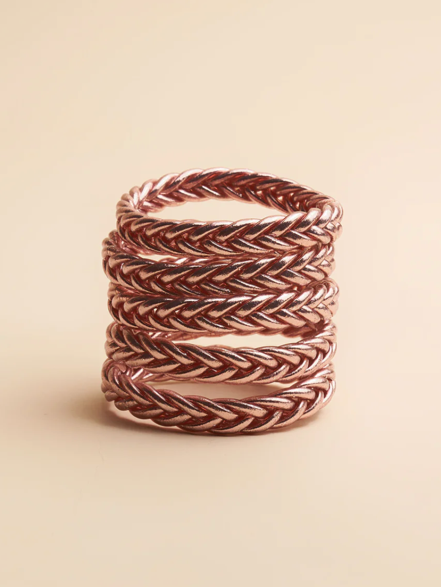 Braided Bracelet Rose Gold