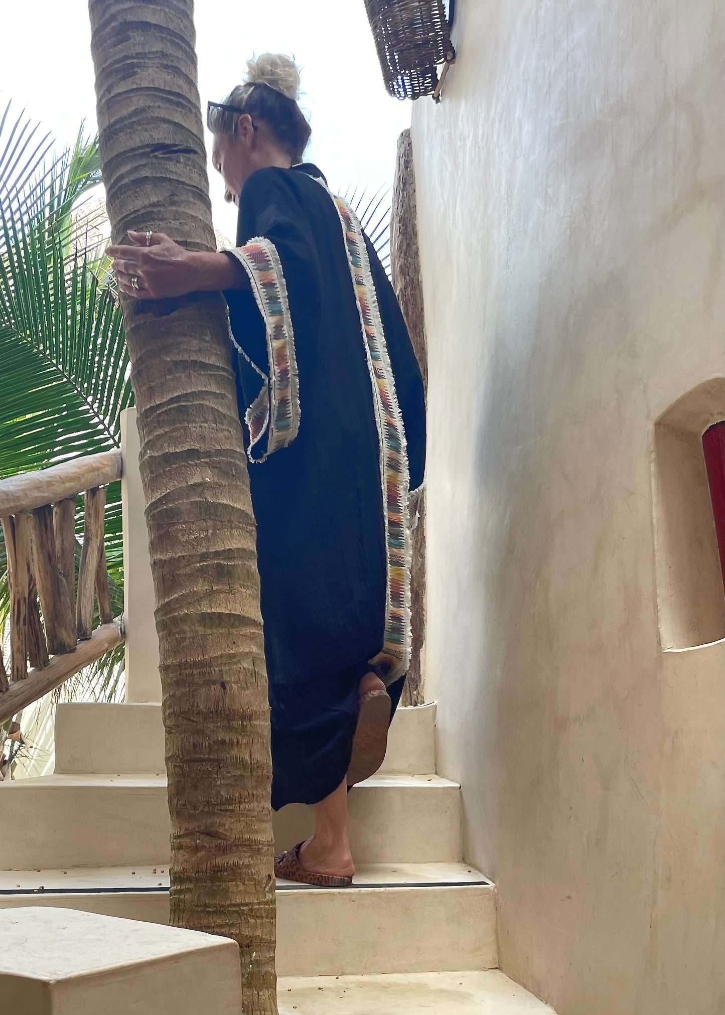 Rocking Gypsy - El Matador Maxi Kimono black