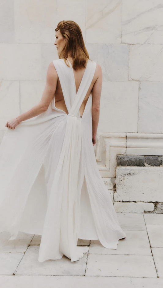 A Perfect Nomad - Sweet Surrender  - Maxi dress (Milk)