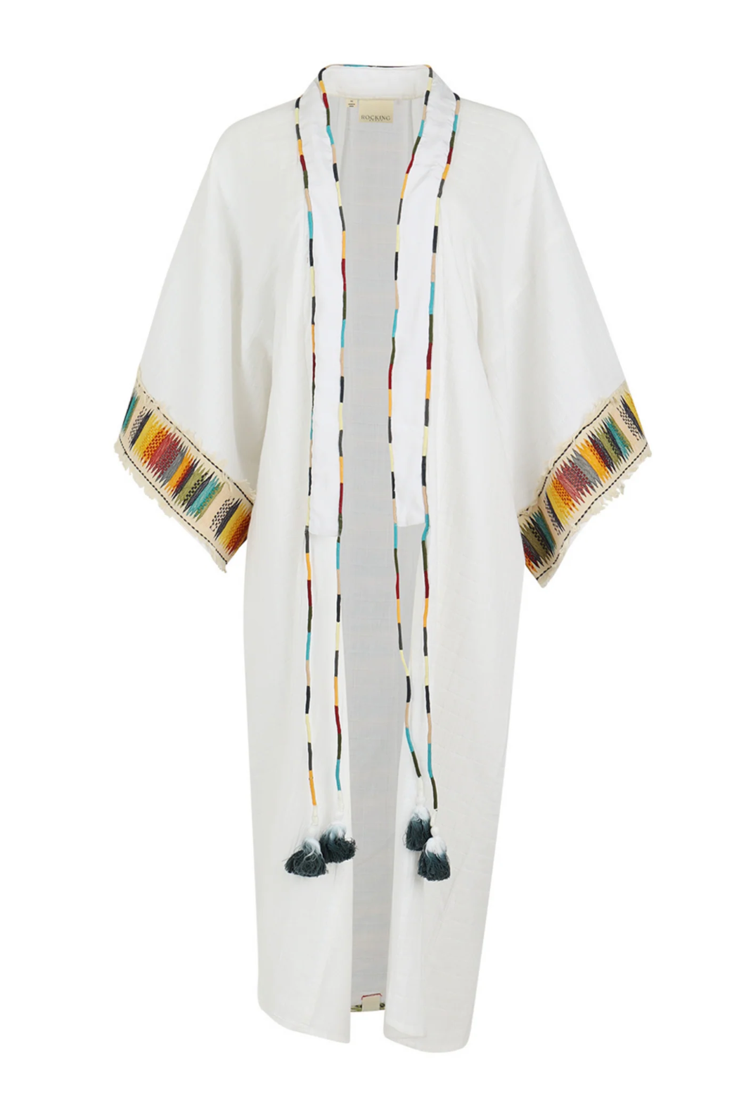 Rocking Gypsy - El Matador Maxi Kimono White