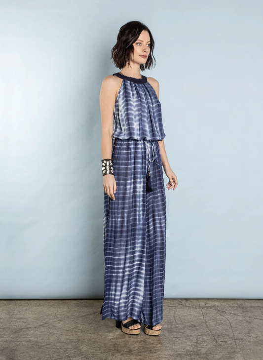 Rocking Gypsy - Hermosa Jumpsuit Ocean