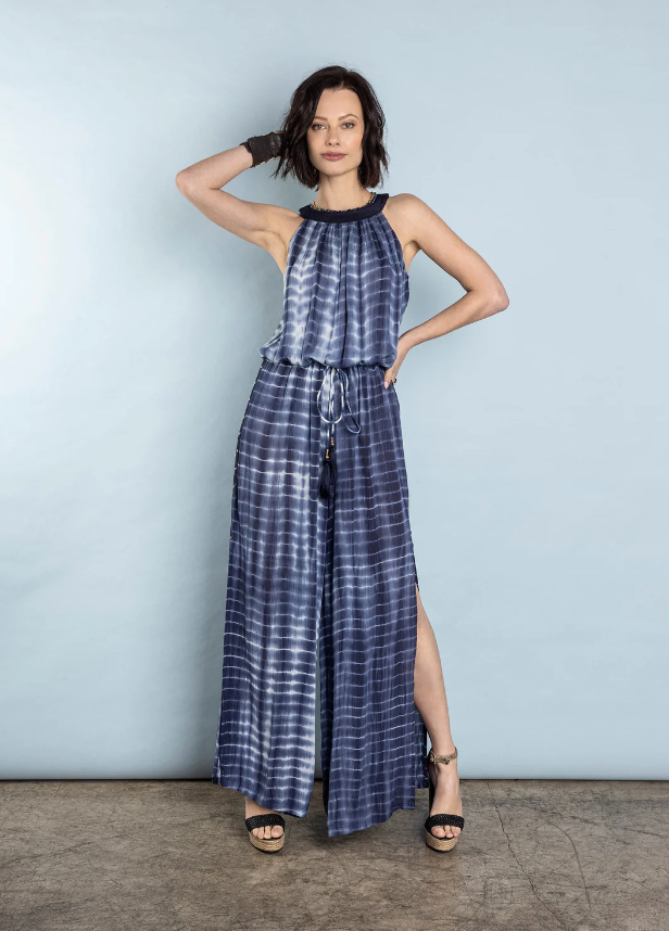 Rocking Gypsy - Hermosa Jumpsuit Ocean