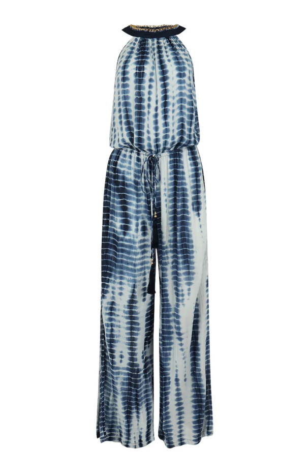 Rocking Gypsy - Hermosa Jumpsuit Ocean