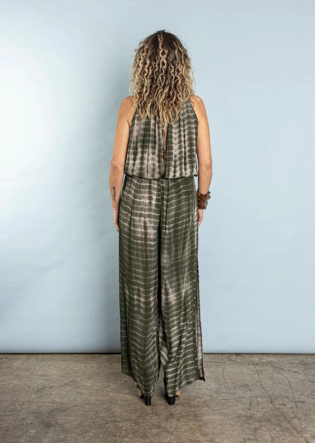 Rocking Gypsy - Hermosa Jumpsuit Olive