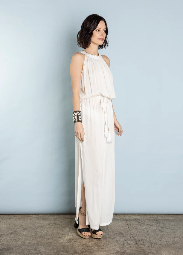 Rocking Gypsy - Hermosa Jumpsuit White