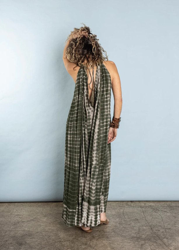 Rocking Gypsy - Hermosa Maxi Dress Olive