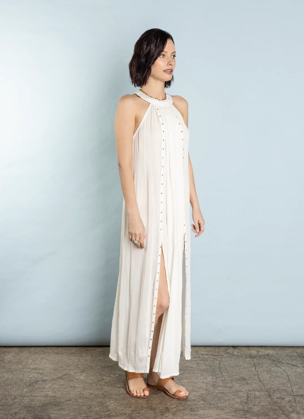 Rocking Gypsy - Hermosa Maxi Dress White