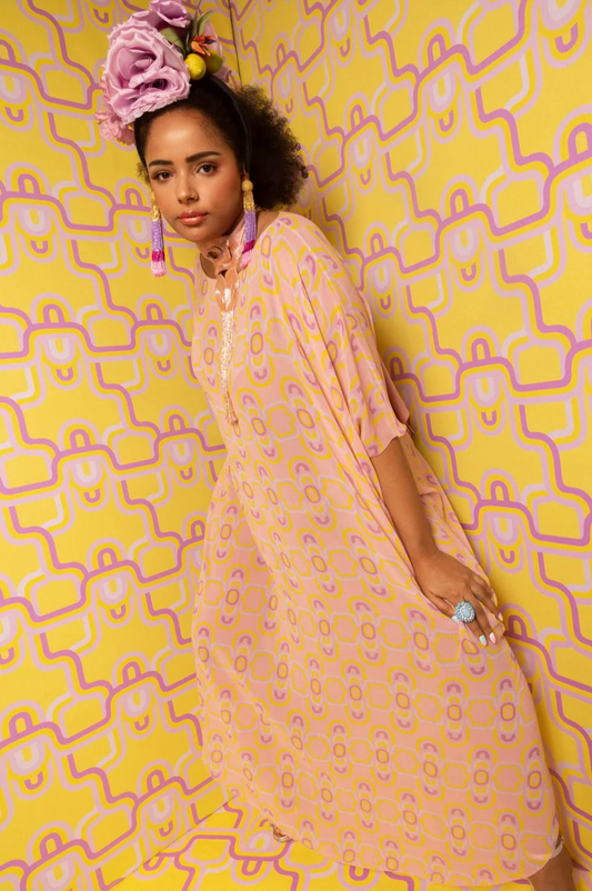 Julia Clancey - Madam Olympia Fondant Georgette Kaftan