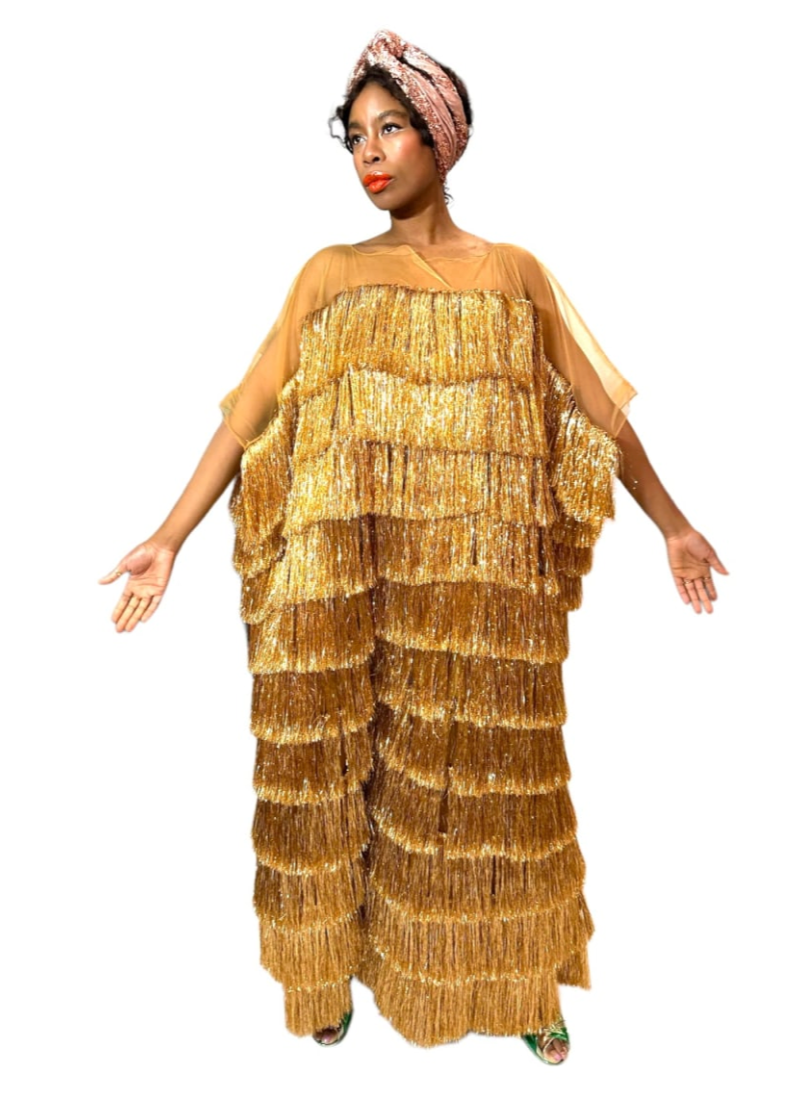 Julia Clancey - Luxe Madam Frou Almond Kaftan