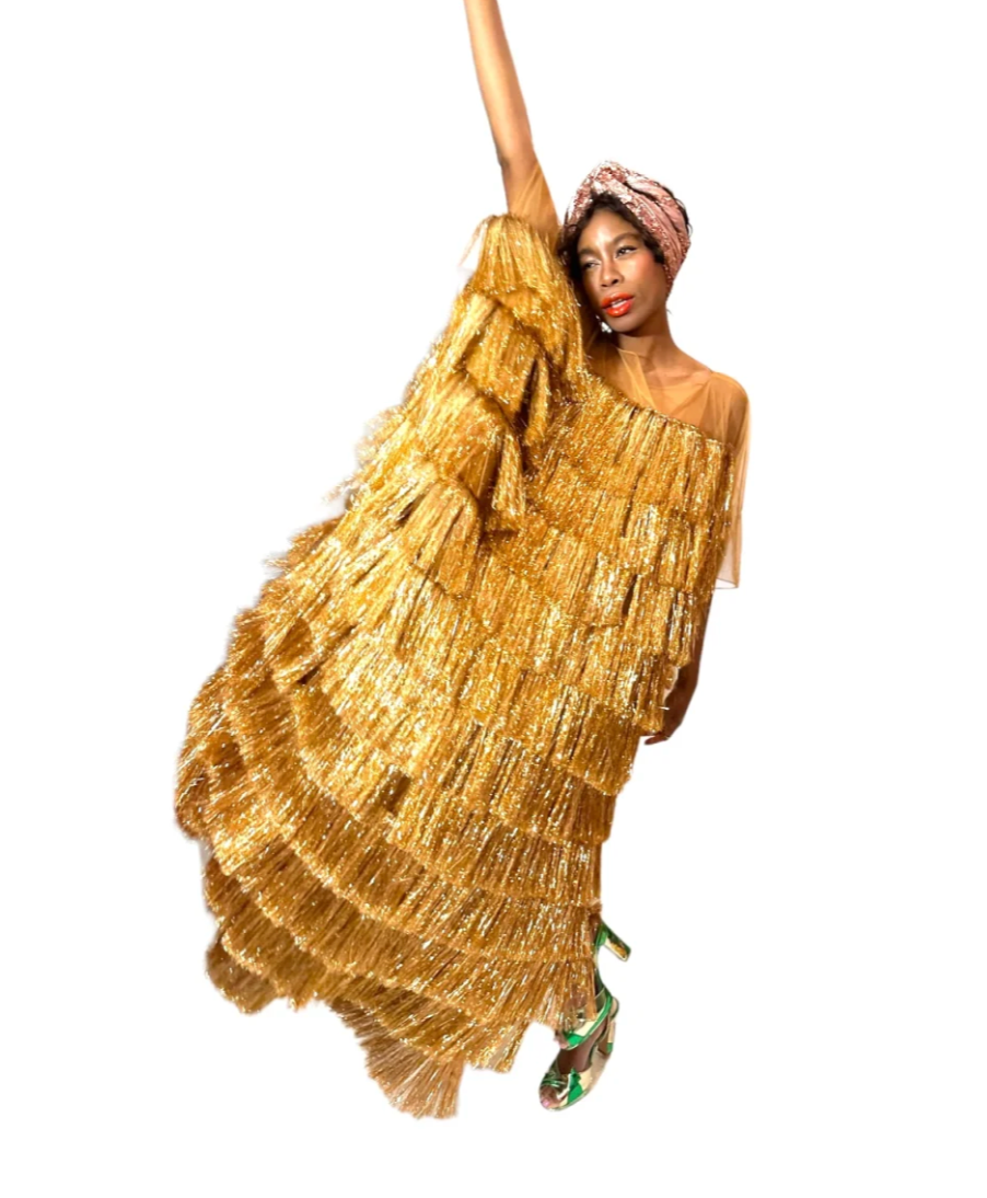Julia Clancey - Luxe Madam Frou Almond Kaftan