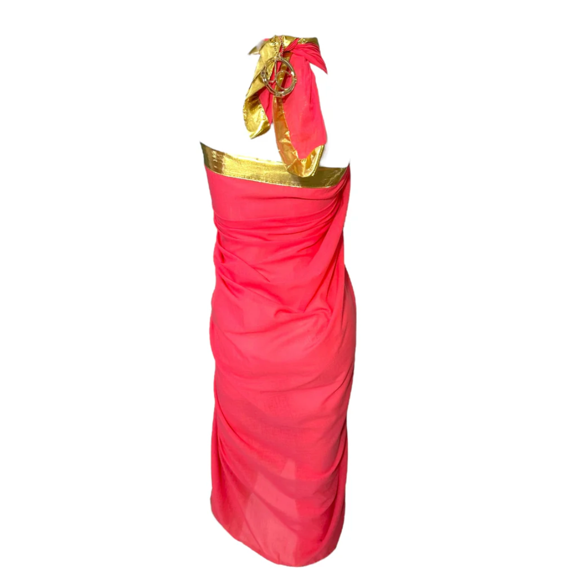 Julia Clancey - Cotton Voile Hot Pink Pendant Sarong