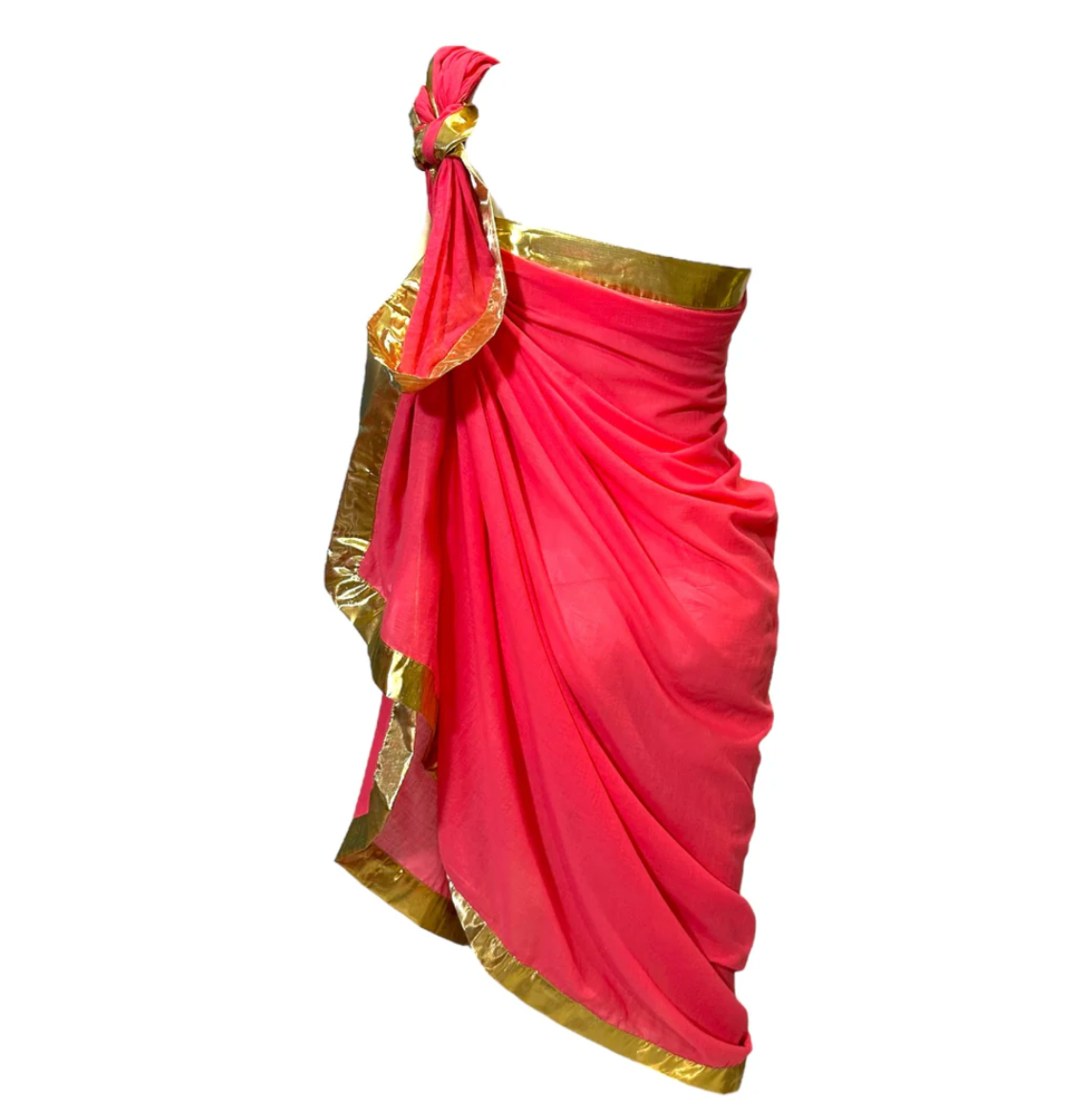 Julia Clancey - Cotton Voile Hot Pink Pendant Sarong