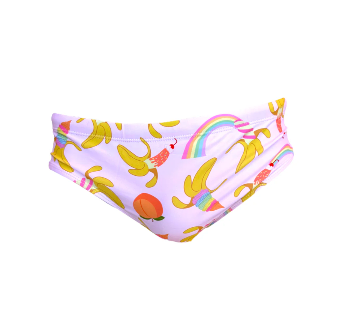 Julia Clancey - Feeling Peachy Men's Smugglers Medium