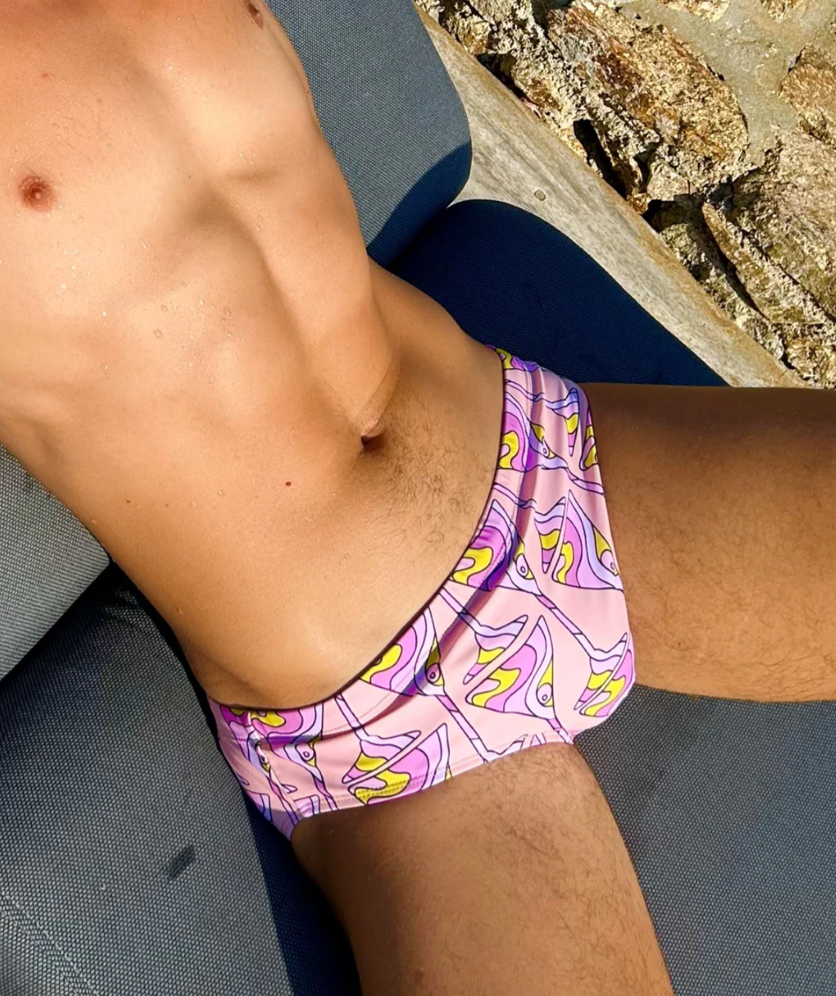 Julia Clancey - Pink Martini Men's Smugglers