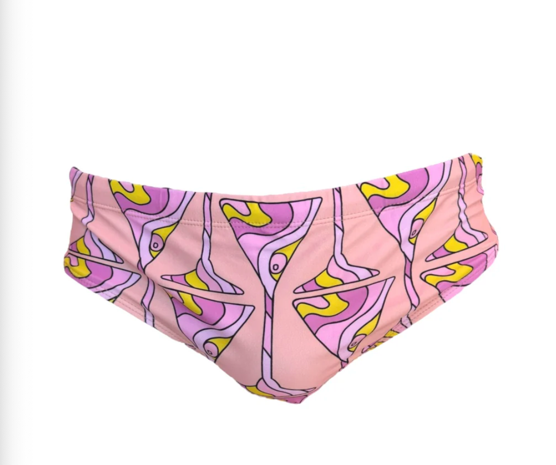 Julia Clancey - Pink Martini Men's Smugglers