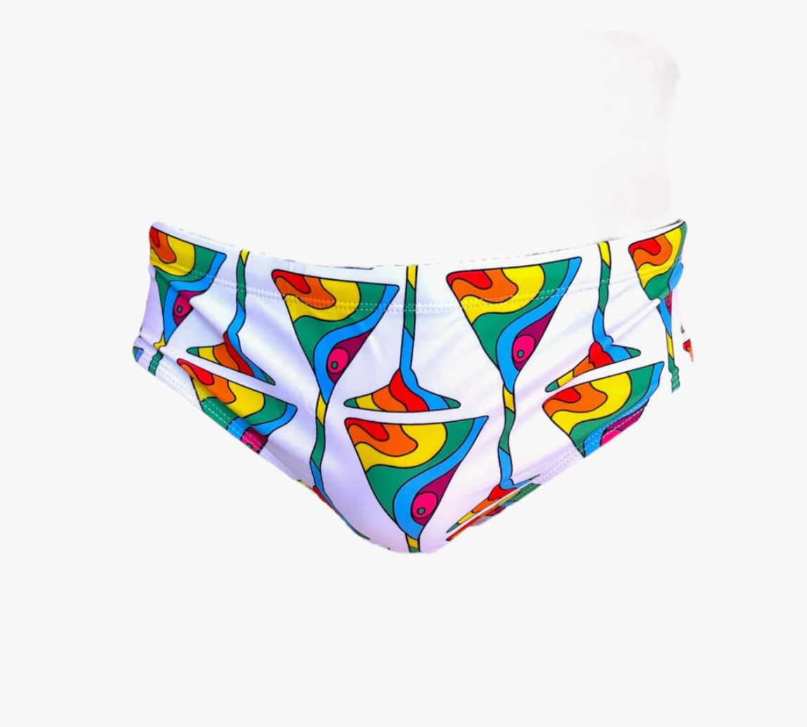 Julia Clancey - Rainbow Martini Men's Smugglers