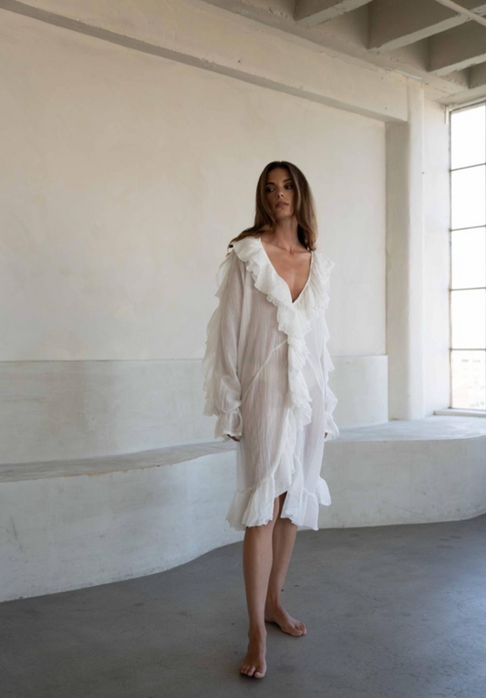 A Perfect Nomad - Stevie Ruffle Dress