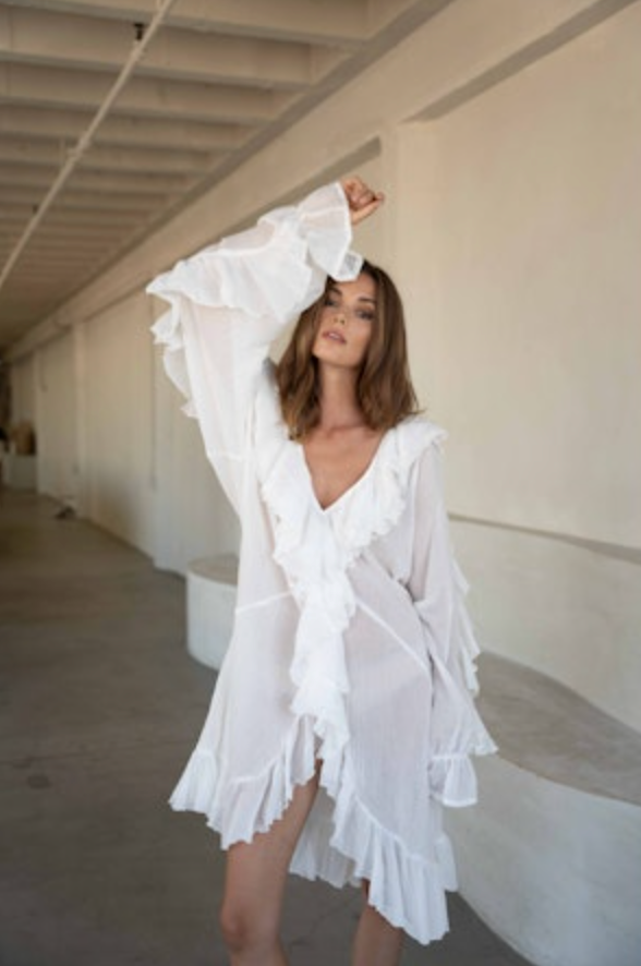 A Perfect Nomad - Stevie Ruffle Dress