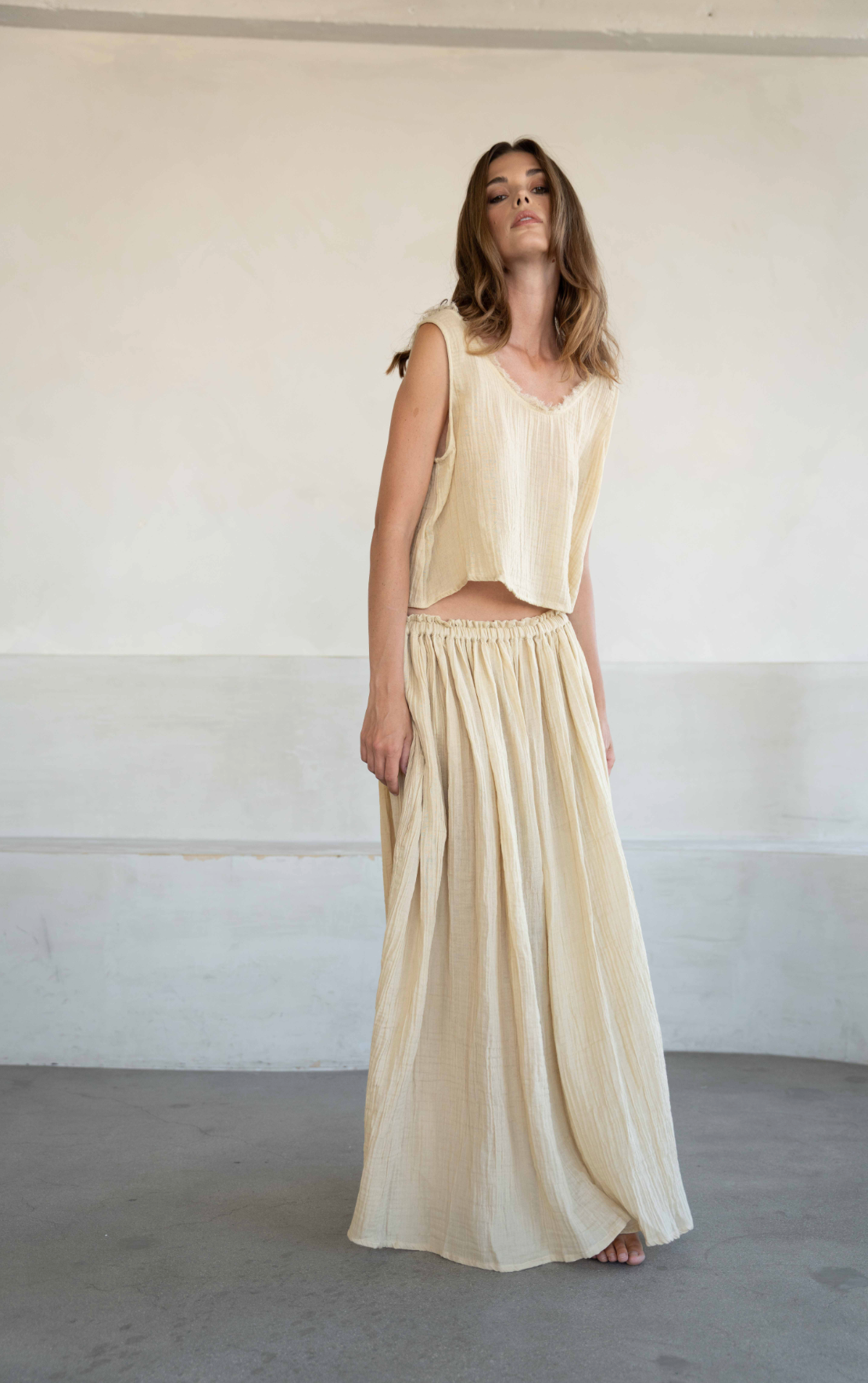 A perfect Nomad - Lamu Vest in Sand
