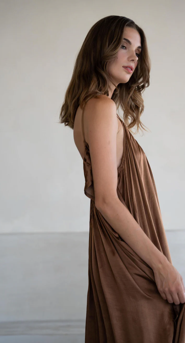 A Perfect Nomad - Syros Dress in Silk