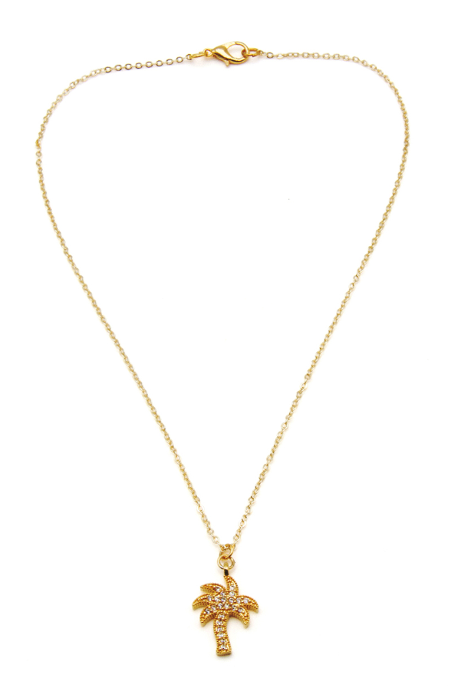 Beach Jewellery - Palm Tree Pendant