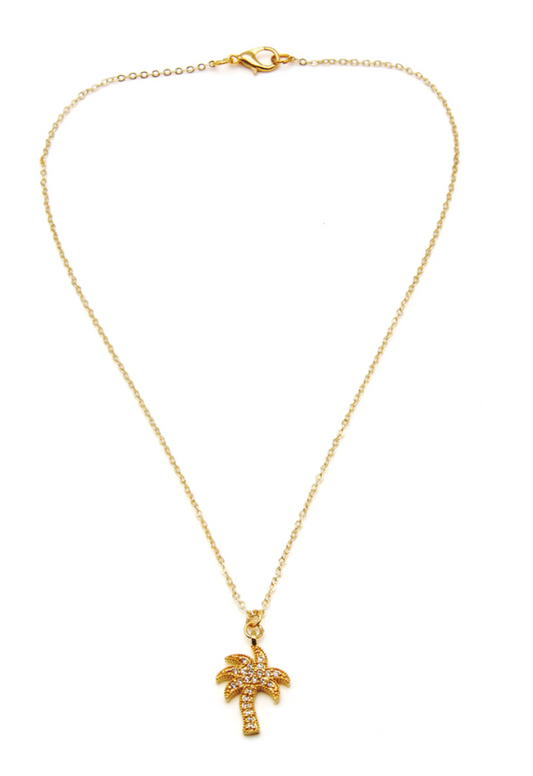 Beach Jewellery - Palm Tree Pendant